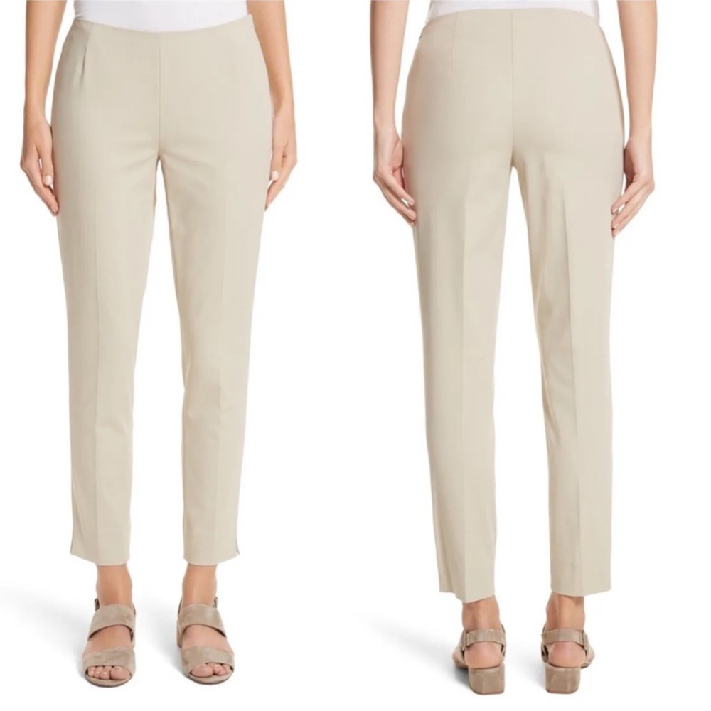 LAFAYETTE 148 New York Murray Crop Pants in Tan S